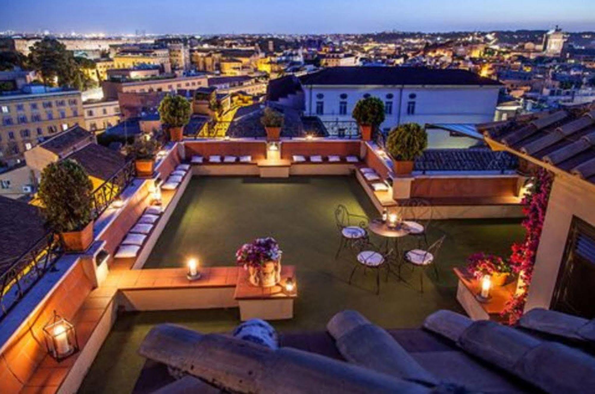 Hotel Colosseum روما المطعم الصورة